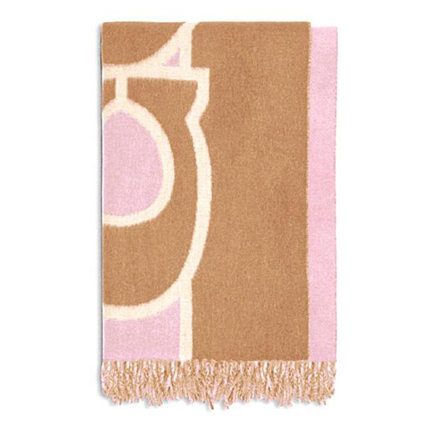 COACH（コーチ） マフラー ウール ロゴ リバーシブル カラーブロック