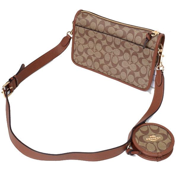 COACH（コーチ） バッグ コーティングキャンバス ぺブルレザー