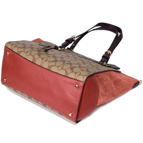 COACH（コーチ） バッグ コーティングキャンバス レザー スエード
