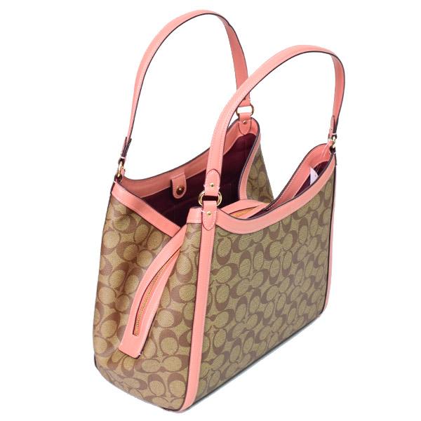 COACH（コーチ） バッグ コーティングキャンバス レザー シグネチャー