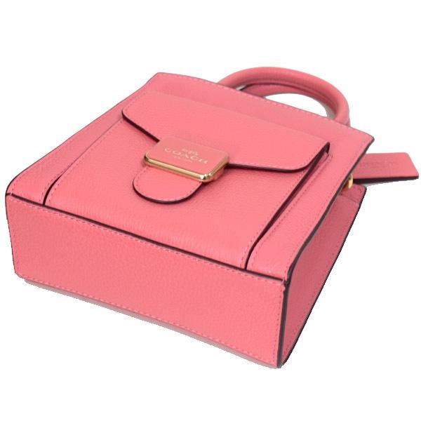 COACH（コーチ） バッグ ぺブルレザー ミニ ペッパー クロスボディ