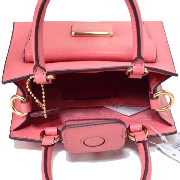 COACH（コーチ） バッグ ぺブルレザー ミニ ペッパー クロスボディ