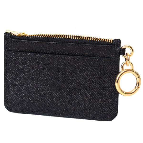 COACH（コーチ） カードケース クロスグレインレザー ロゴ キーリング