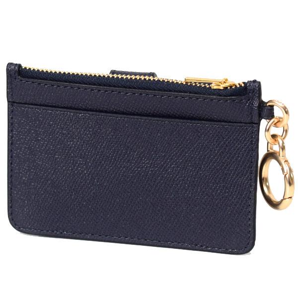COACH（コーチ） カードケース クロスグレインレザー ロゴ キーリング 