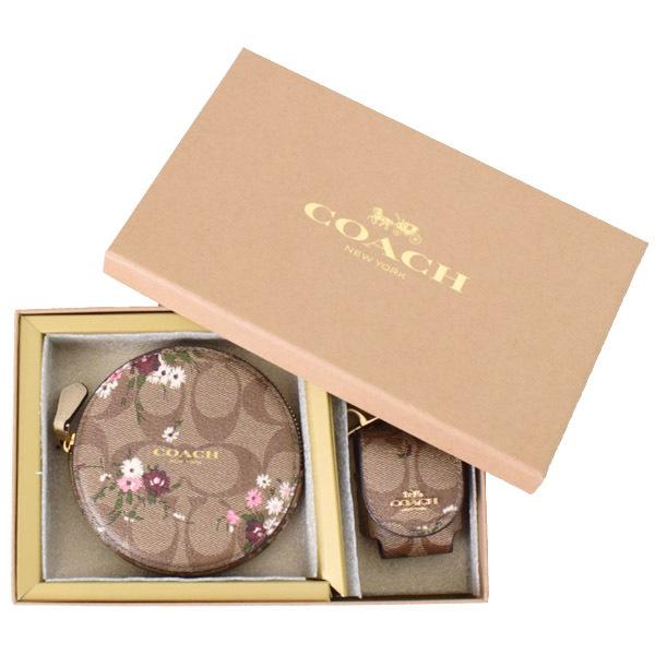 COACH（コーチ） 小銭入れ コーティングキャンバス スムースレザー