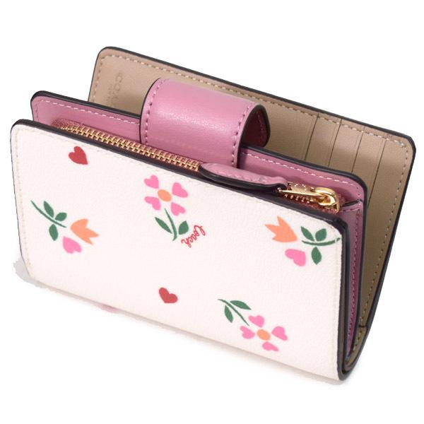COACH（コーチ） 財布 コーティングキャンバス レザー 花柄