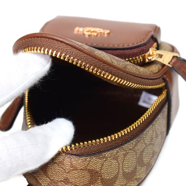 COACH（コーチ） キーホルダー コーティングキャンバス レザー