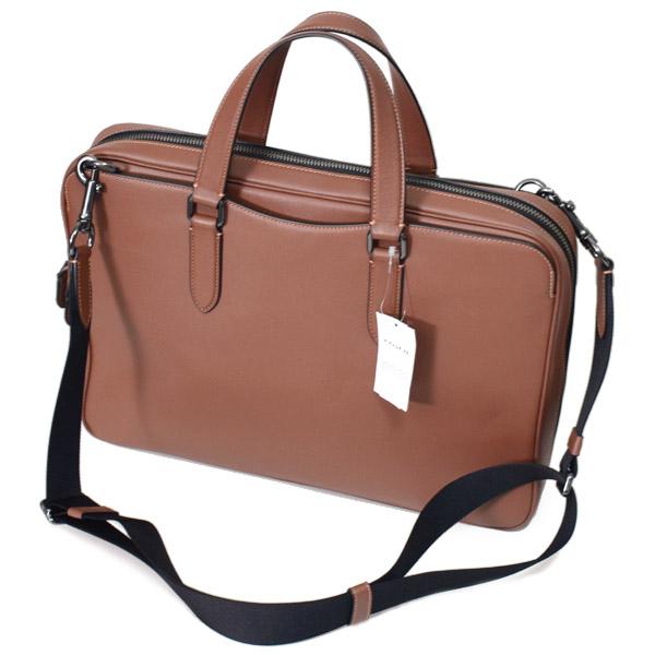 超美品 COACH グラハム C8170 ビジネスバッグ ブリーフケース 黒 COACH（コーチ） 送料無料 バッグ メンズ ビジネスバッグ レザー