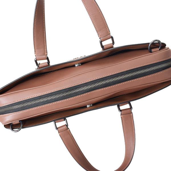 COACH（コーチ） メンズ バッグ スムースカーフレザー グラハム スリム