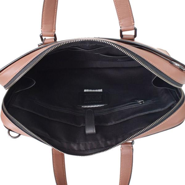 COACH（コーチ） メンズ バッグ スムースカーフレザー グラハム スリム