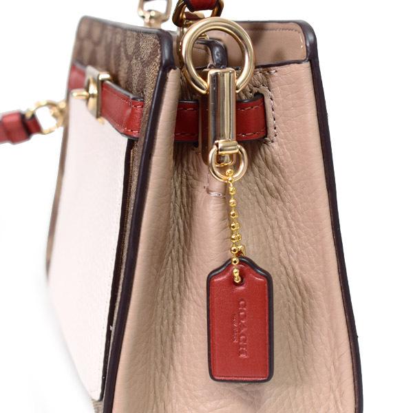 COACH/コーチハンド&ショルダーバッグシグネチャー キャンバス COACH（コーチ） バッグ コーティングキャンバス レザー シグネチャー