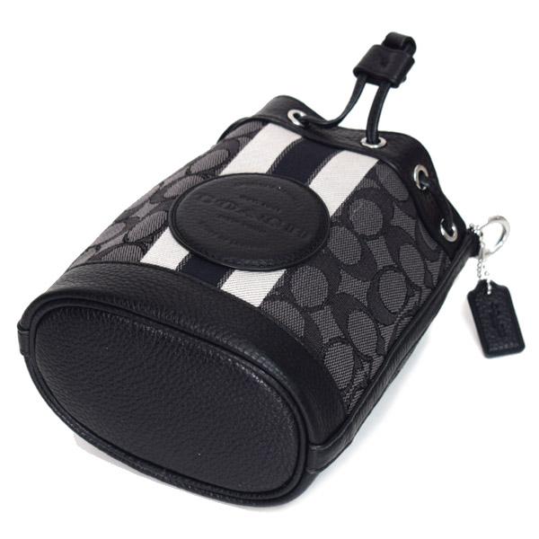 COACH（コーチ） バッグ ジャガード ぺブルレザー シグネチャー 