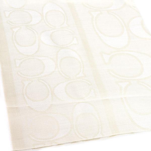 COACH（コーチ） ストール ウール レーヨン シグネチャー ショール