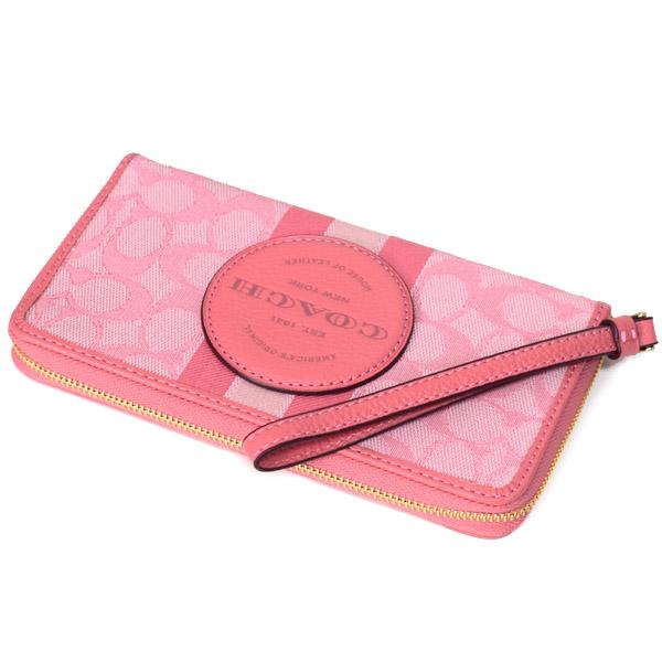COACH（コーチ） 財布 ジャガード ぺブルレザー シグネチャー