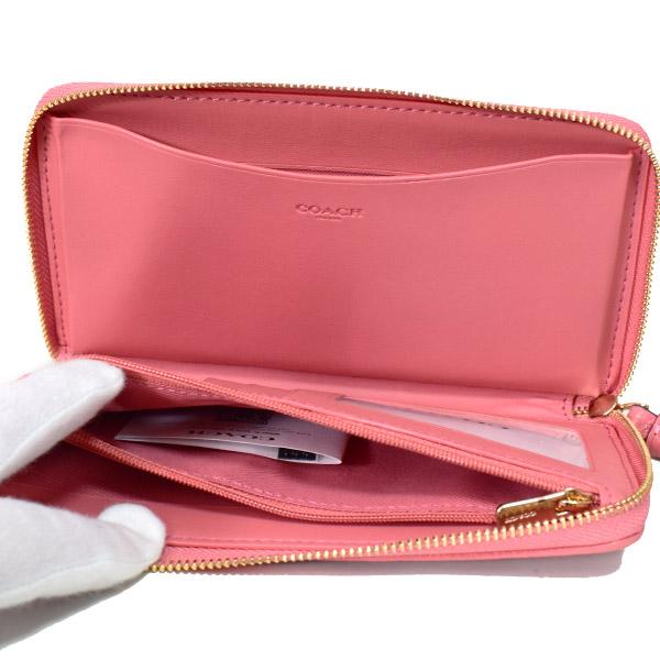 コーチ 財布 COACH ジャガード ぺブルレザー シグネチャー デンプシー ストライプ ロゴ パッチ ラージ iPhone スマホ フォン ウォレット リストレット 財布 タフィー C9073 COACH（コーチ） 財布 ジャガード ぺブルレザー シグネチャー