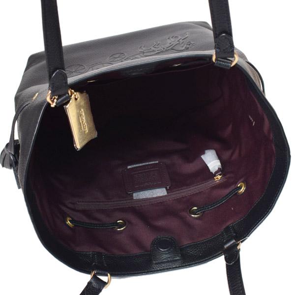 COACH（コーチ） バッグ ぺブルレザー ホース アンド キャリッジ