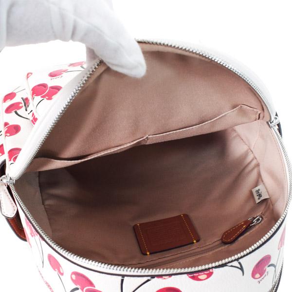 COACH（コーチ） バッグ ぺブルレザー さくらんぼ チェリー プリント