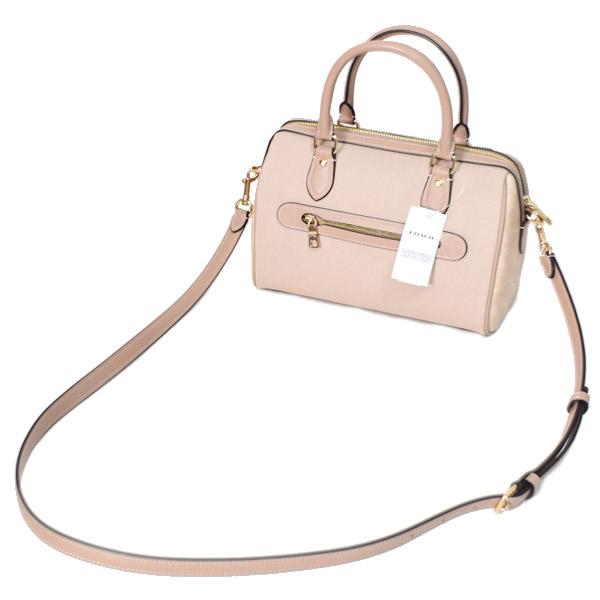 COACH（コーチ） バッグ キャンバス レザー シグネチャー ローワン