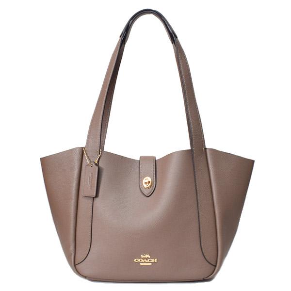 COACH（コーチ） バッグ レザー ターンロック ハドリー ロゴ トート