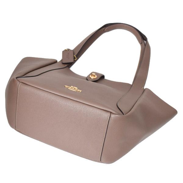 COACH（コーチ） バッグ レザー ターンロック ハドリー ロゴ トート