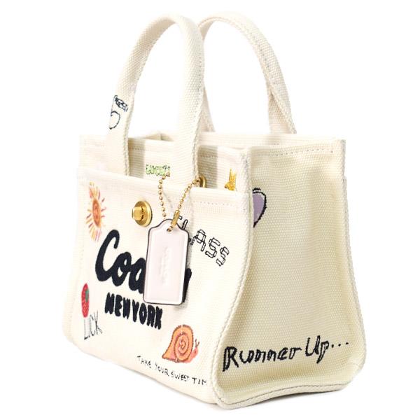 COACH（コーチ） バッグ キャンバス トート スケッチ プリント 刺