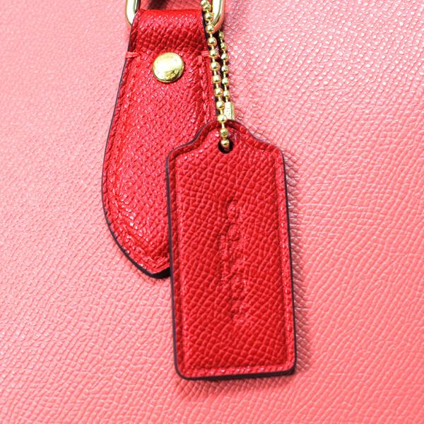 COACH ジェニファーロペス コラボ ショルダーバッグ 赤 レッド 【公式 