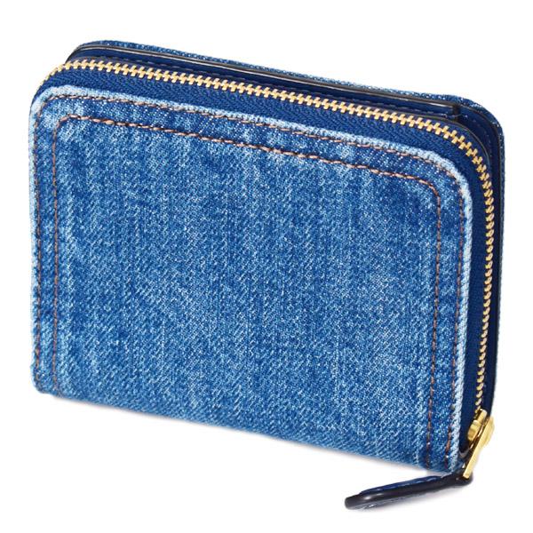 COACH（コーチ） 財布 デニム レザー エッセンシャル ビルフォールド