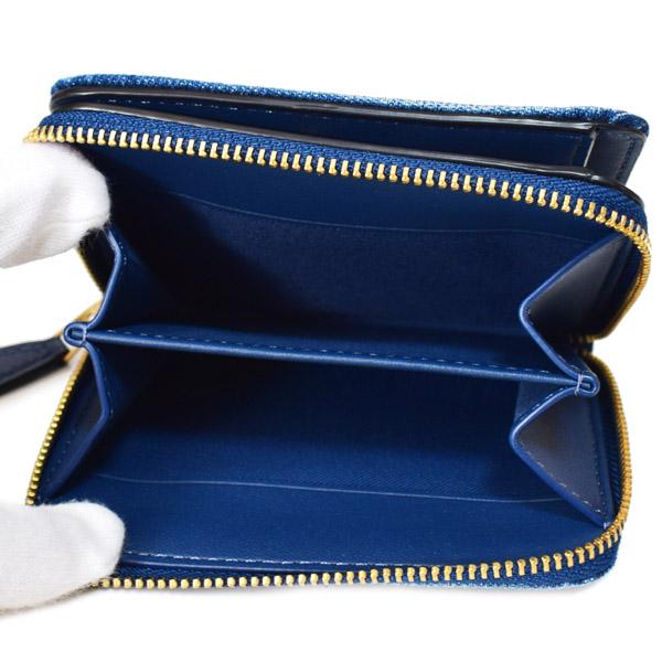 COACH（コーチ） 財布 デニム レザー エッセンシャル ビルフォールド