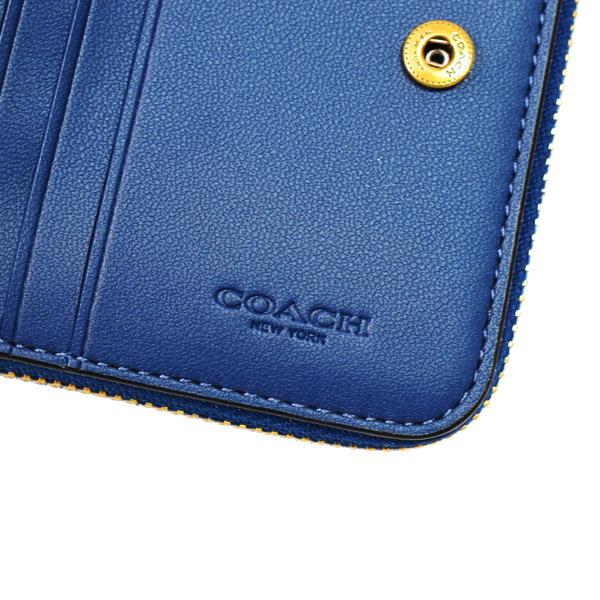 COACH（コーチ） 財布 デニム レザー エッセンシャル ビルフォールド