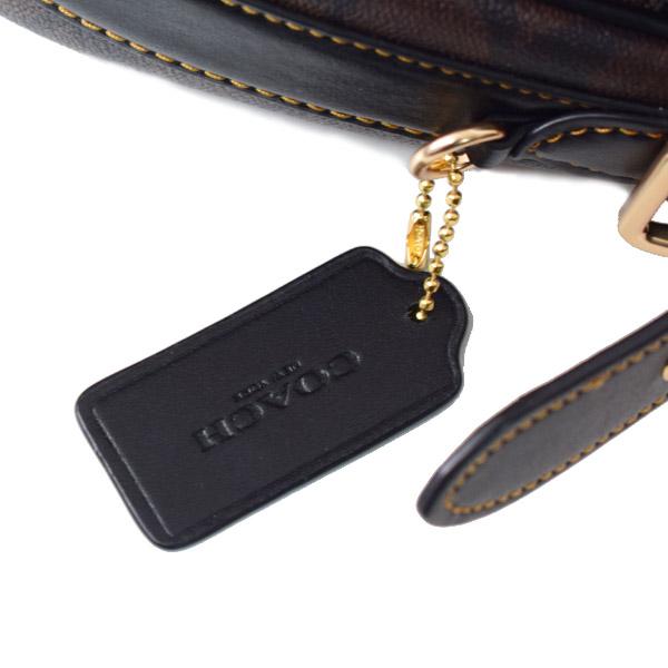 極美品】コーチ ショルダーバッグ ライトカーキ×ブラウン CB898 COACH 