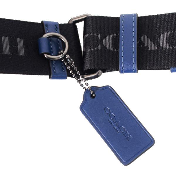 コーチ バッグ COACH デニム レザー スリング スプリント スモール ロゴ フラップ バックパック ワンショルダー ボディバッグ デニム×ディープブルー CBF65 | COACH | 06