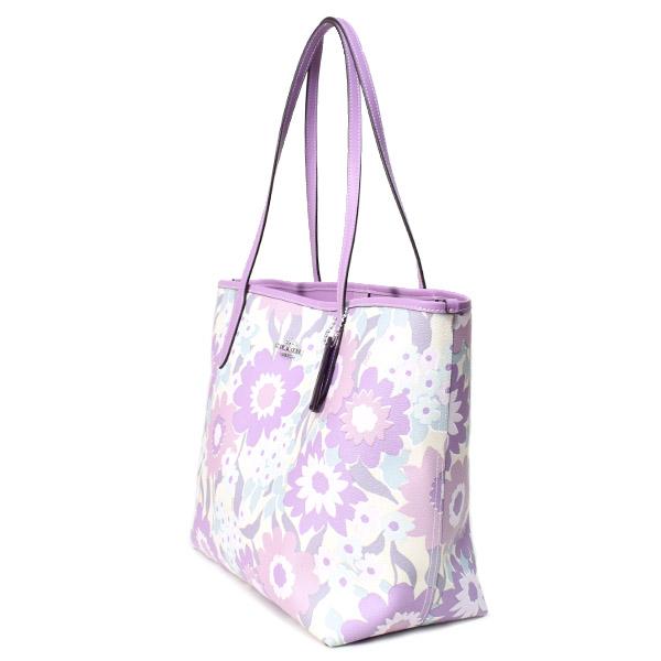 COACH（コーチ） バッグ レザー 花柄 フラワー フローラル ロゴ シティ