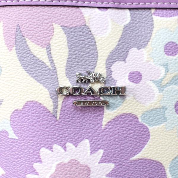 COACH（コーチ） バッグ レザー 花柄 フラワー フローラル ロゴ シティ