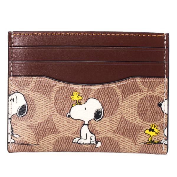 【廃盤品】COACH×PEANUTS スヌーピー ケース 希少　入手困難 COACH（コーチ） カードケース スヌーピー ピーナッツ コラボ