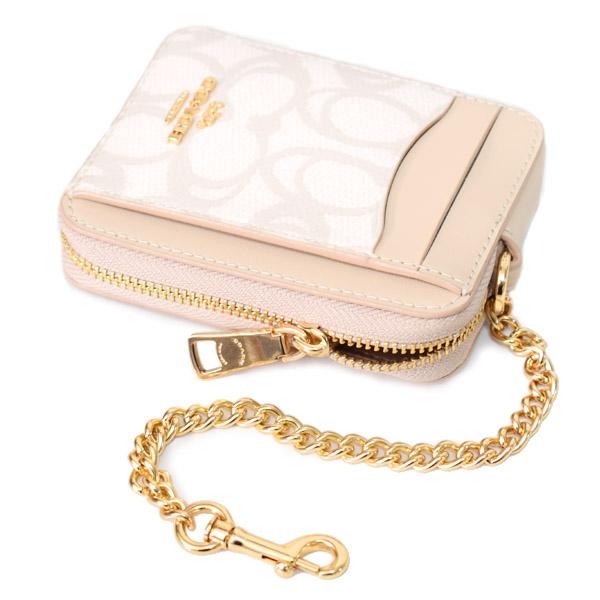 COACH（コーチ） カードケース コーティングキャンバス レザー