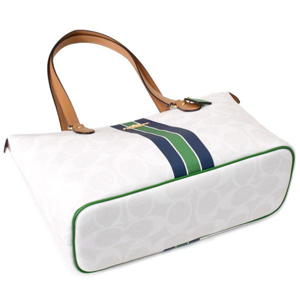 COACH（コーチ） バッグ コーティングキャンパス レザー シグネチャー