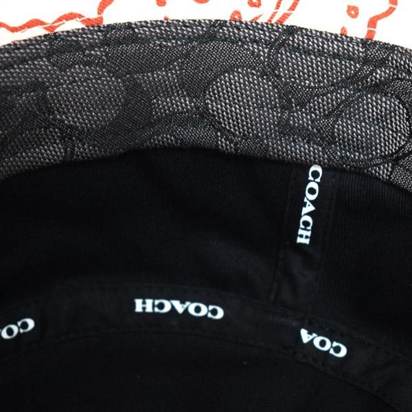 COACH（コーチ） 帽子 コットン シグネチャー シェル 貝殻 プリント