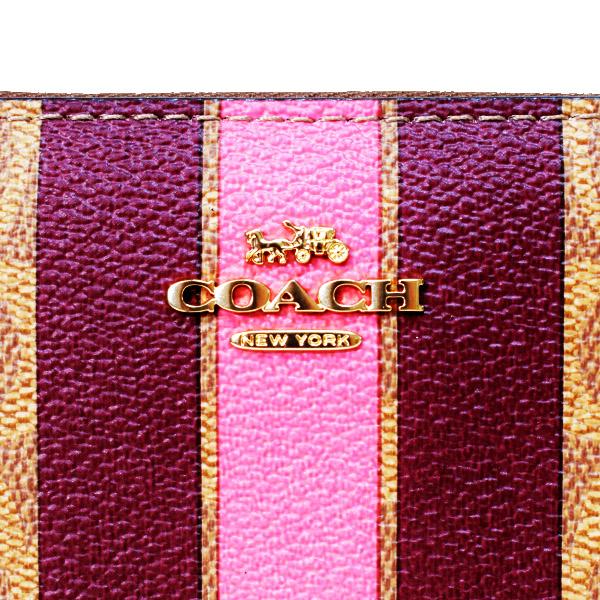 COACH（コーチ） 財布 コーティングキャンバス レザー シグネチャー