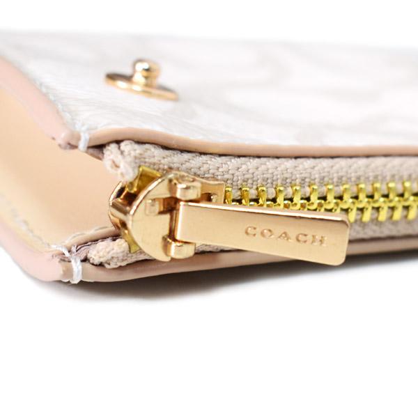 COACH（コーチ） 財布 コーティングキャンバス レザー シグネチャー