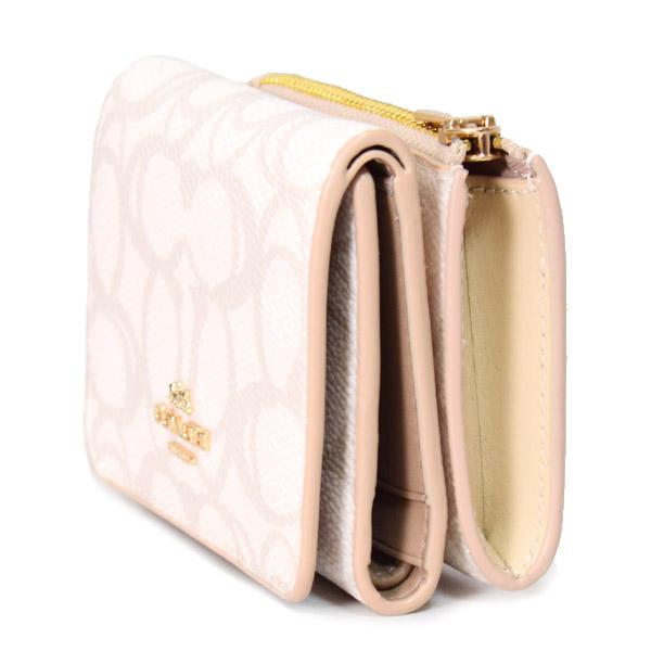 COACH（コーチ） 財布 コーティングキャンバス レザー シグネチャー