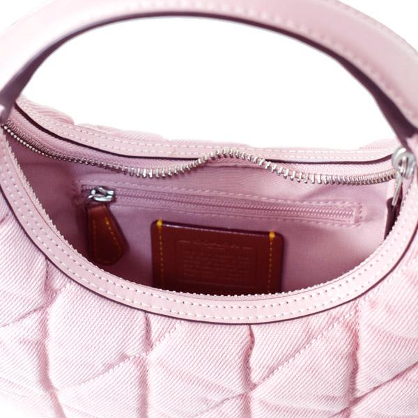 COACH コーチ バッグ レザー 三日月型 キルティング カルメン ミニ