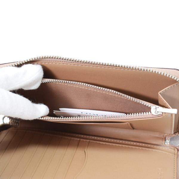 COACH（コーチ） 長財布 コーティングキャンバス レザー シグネチャー