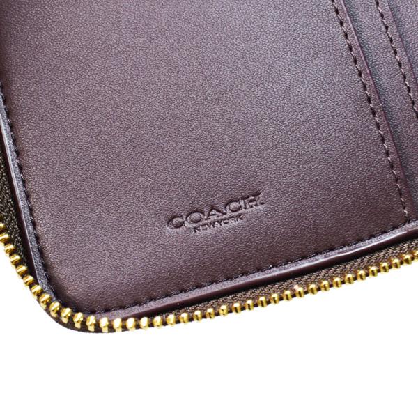 COACH（コーチ） 長財布 コーティングキャンバス レザー シグネチャー