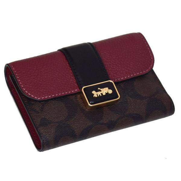 COACH（コーチ） 財布 コーティングキャンバス レザー シグネチャー