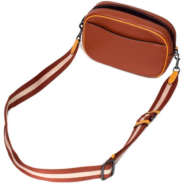 COACH（コーチ） バッグ ぺブルレザー ジェイミー カメラバッグ クロス