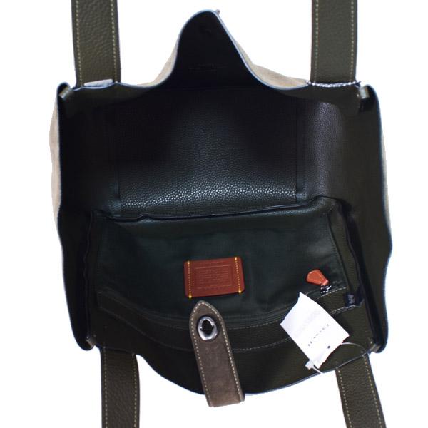 COACH（コーチ） バッグ スエード レザー ターンロック ハドリー ロゴ