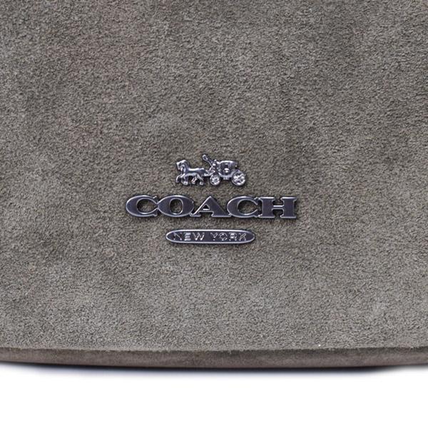 COACH（コーチ） バッグ スエード レザー ターンロック ハドリー ロゴ