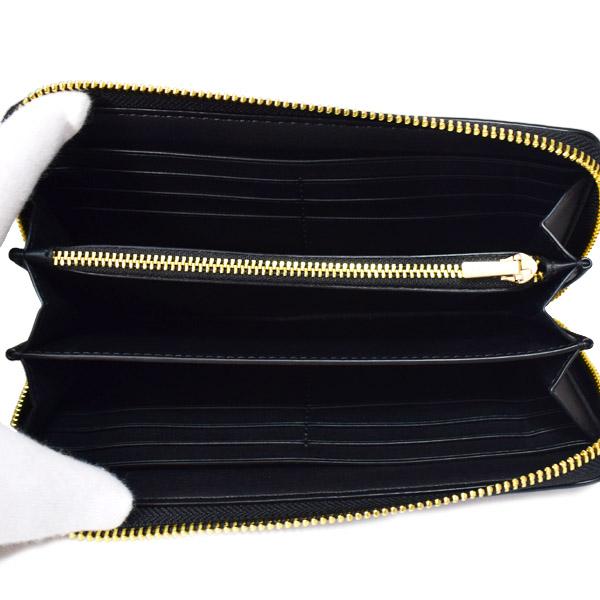 COACH（コーチ） 長財布 ぺブルレザー シグネチャー 型押し リスト
