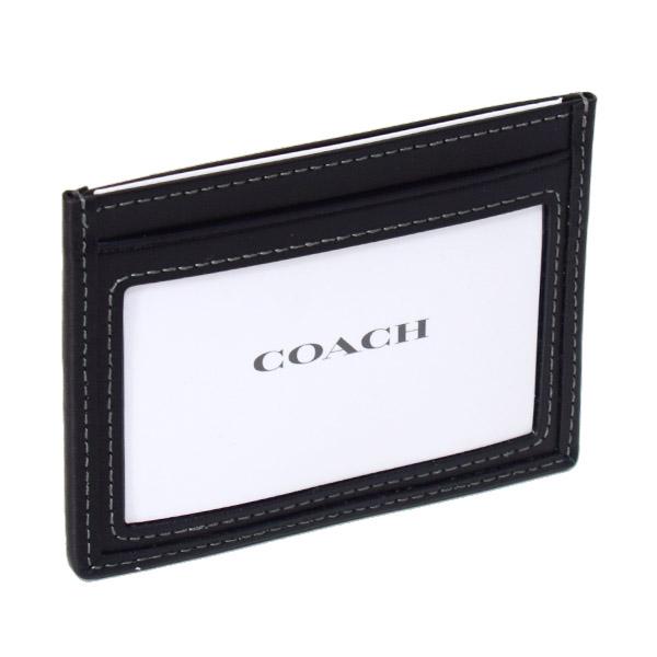 COACH（コーチ） カードケース ジャガード レザー シグネチャー