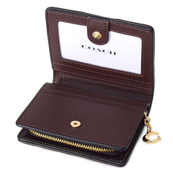 新品未使用 COACHコーチ 財布 コンパクト 二つ折り シグネチャー チャーム COACH（コーチ） 並行輸入 2つ折り財布 シグネチャー CM852 SIGHA